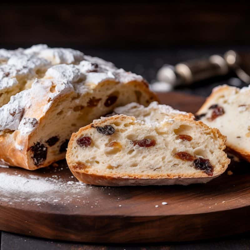 Stollen Log Christmas Stollen – Bec's Table
